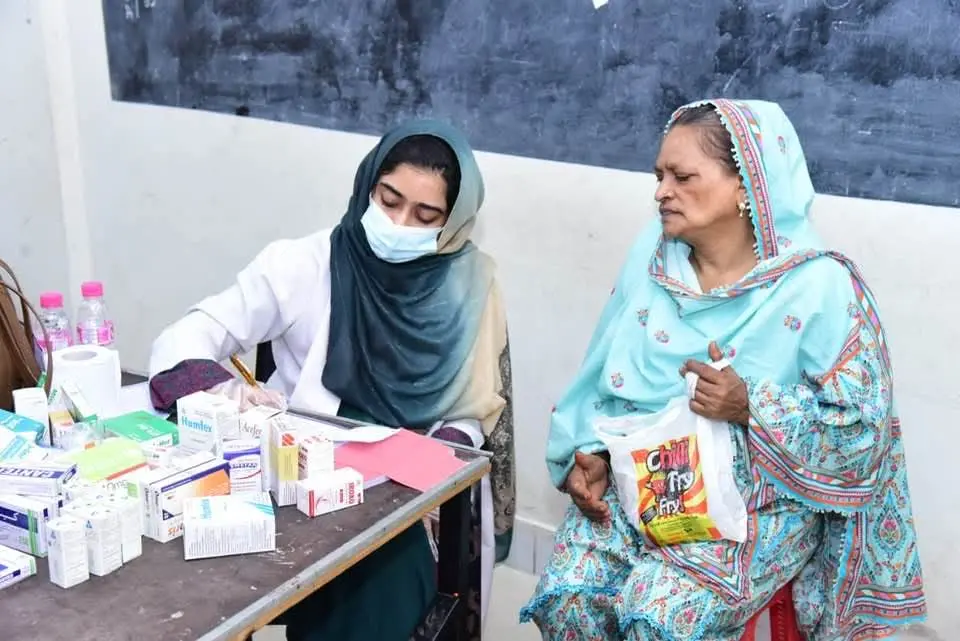Medical camp in Karachi
